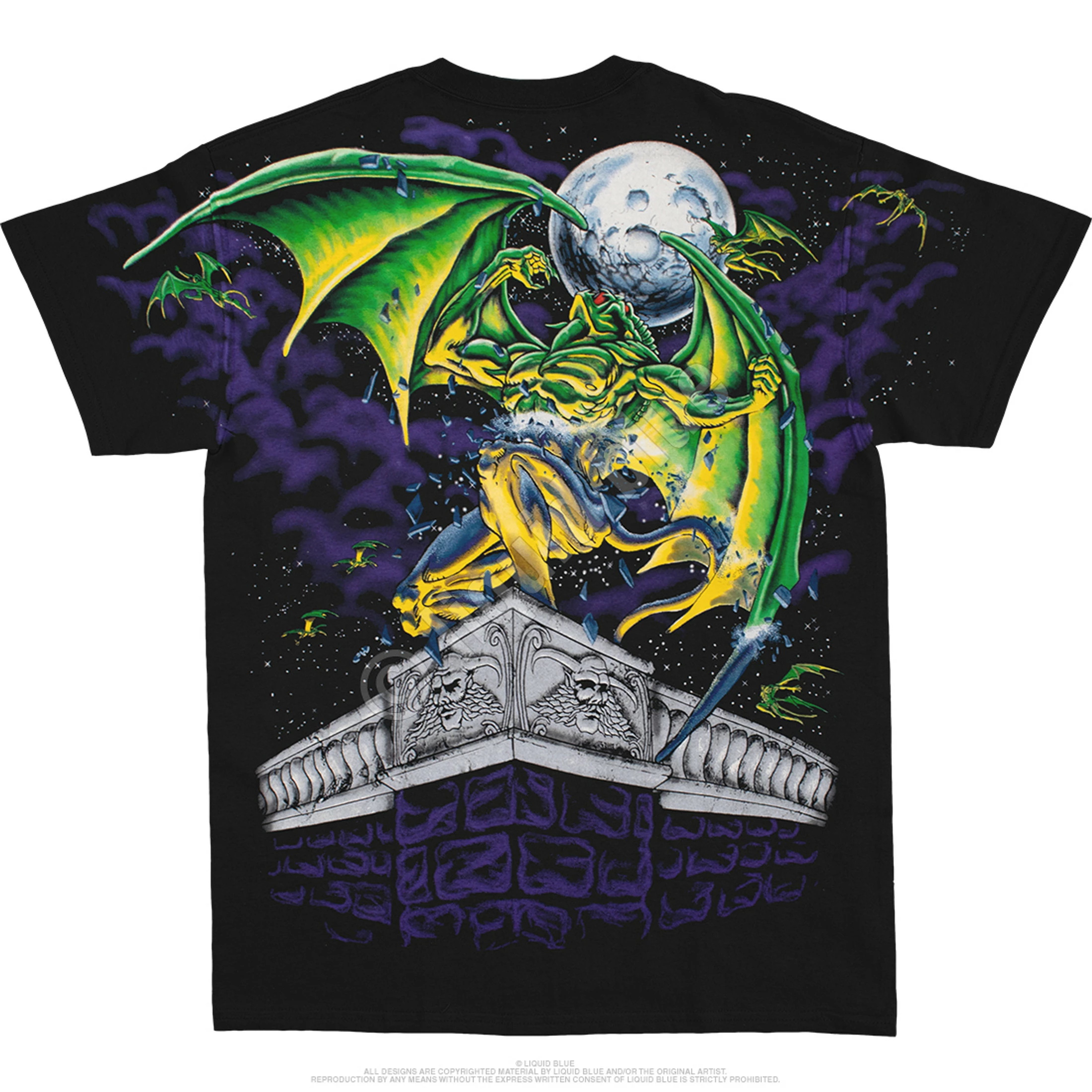 Gargoyle Black T-Shirt 5 Gargoyle Black T-Shirt - Image 3