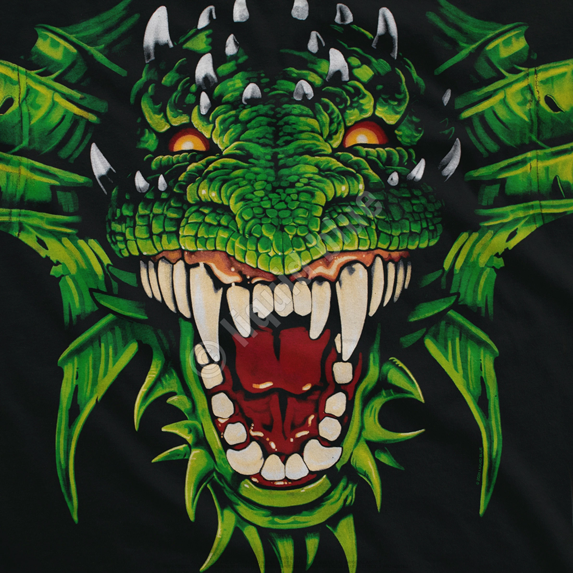 Dragon Head Black T-Shirt 7 Dragon Head Black T-Shirt - Image 5