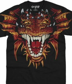 Dragon Head Black T-Shirt