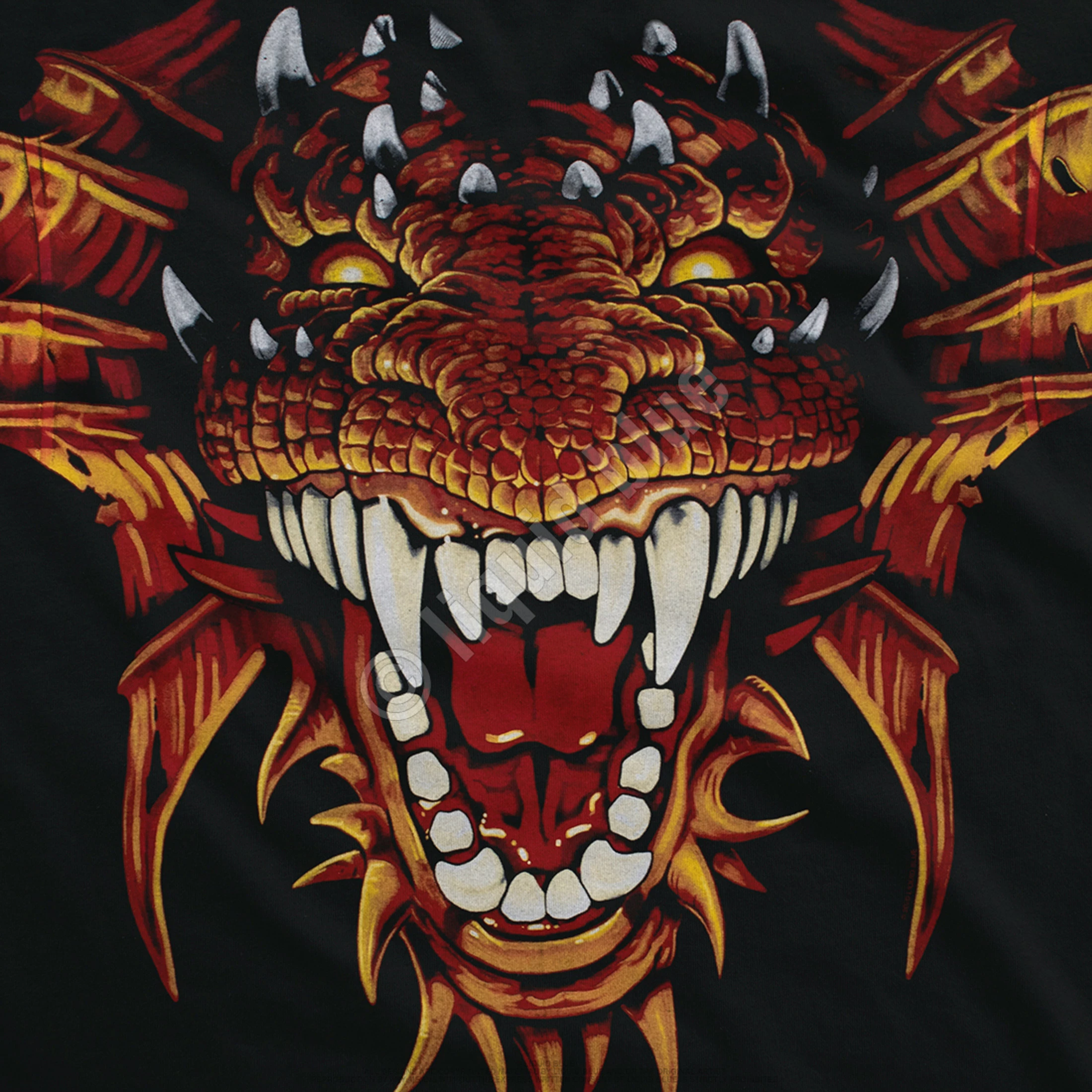 Dragon Head Black T-Shirt 6 Dragon Head Black T-Shirt - Image 4