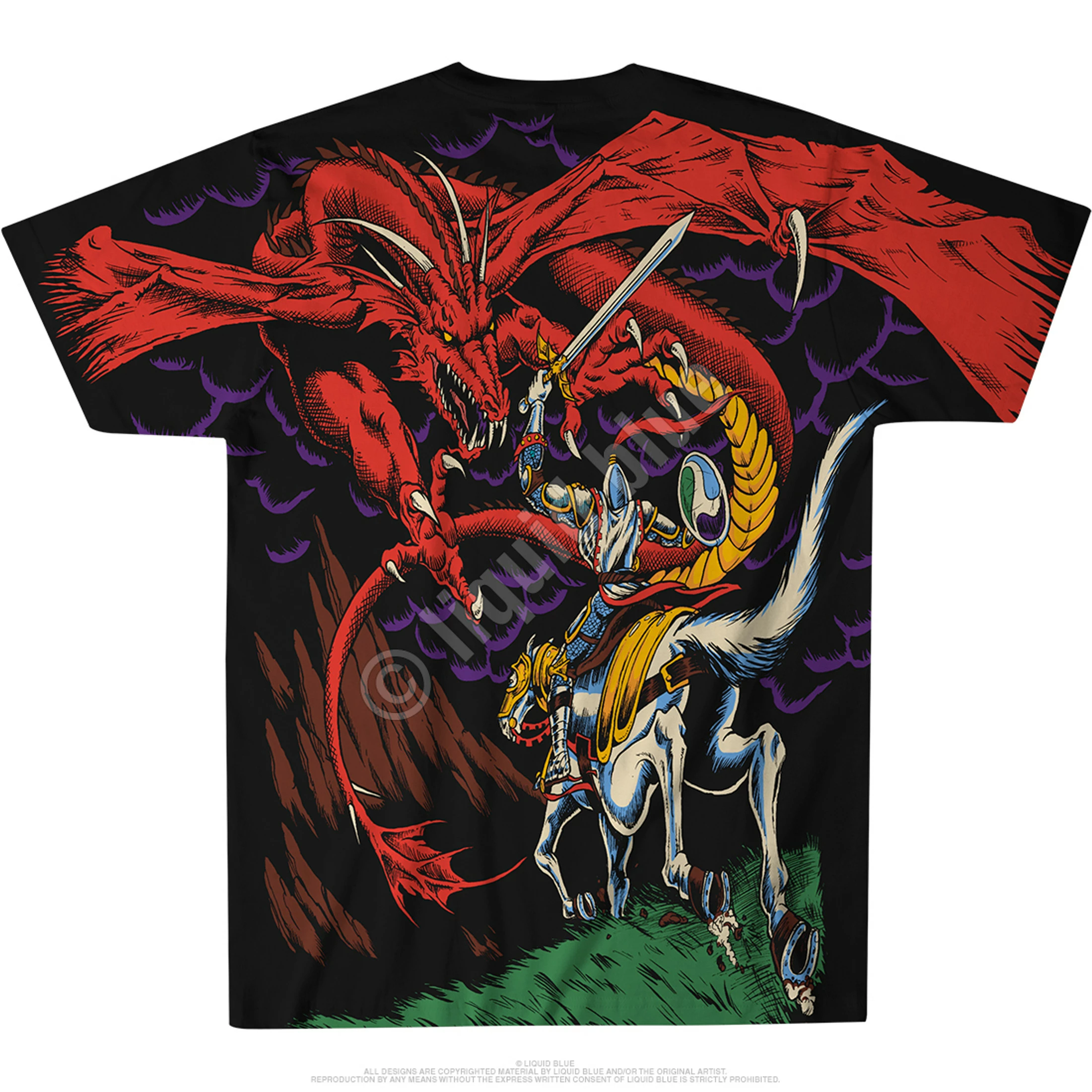 Dragon Black T-Shirt 5 Dragon Black T-Shirt - Image 3