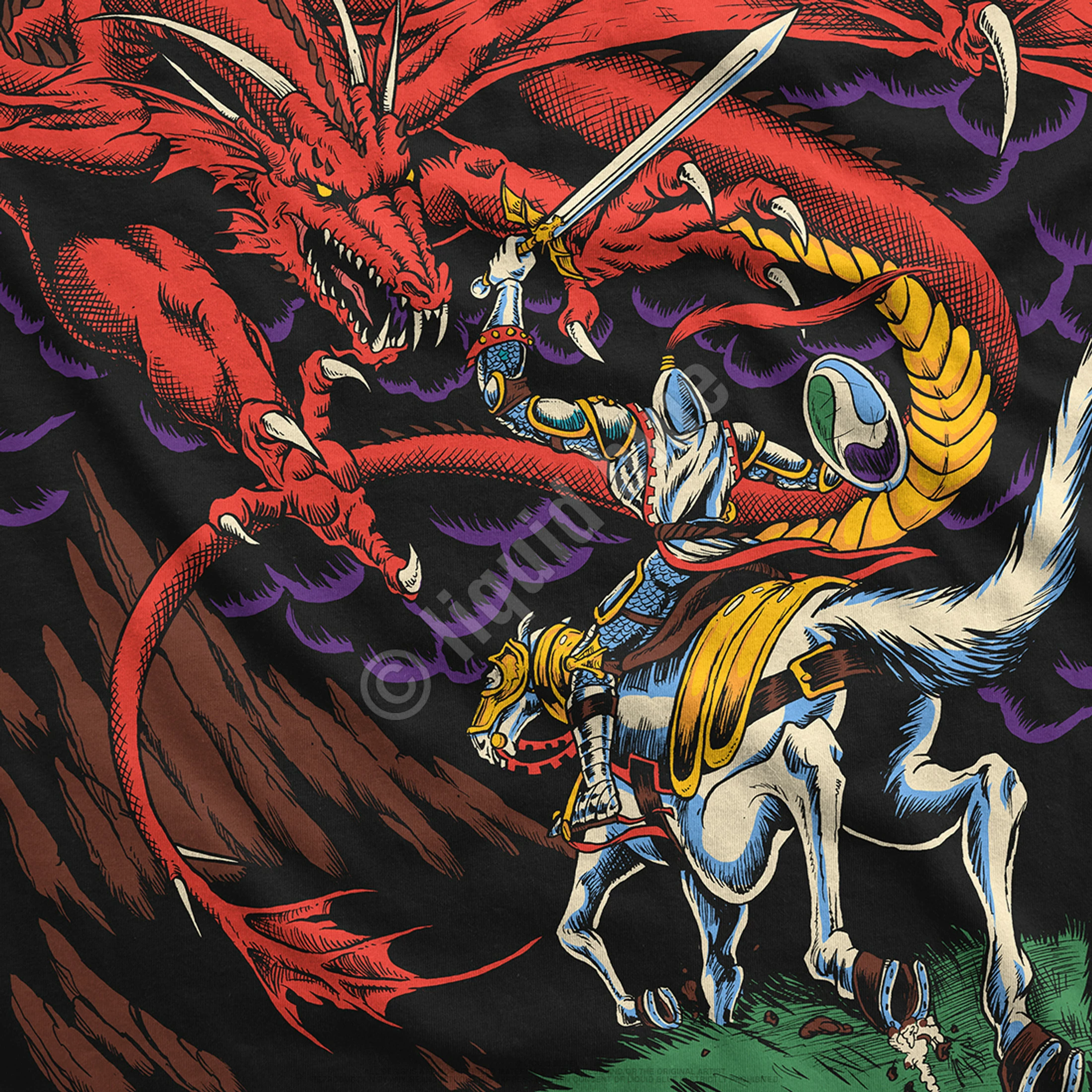 Dragon Black T-Shirt 7 Dragon Black T-Shirt - Image 5