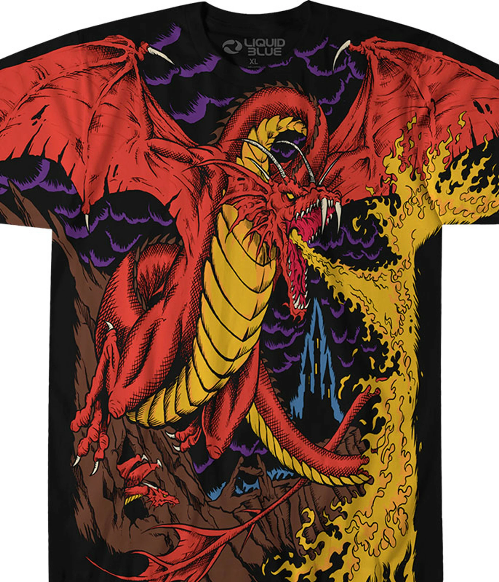 Dragon Black T-Shirt 3 Dragon Black T-Shirt