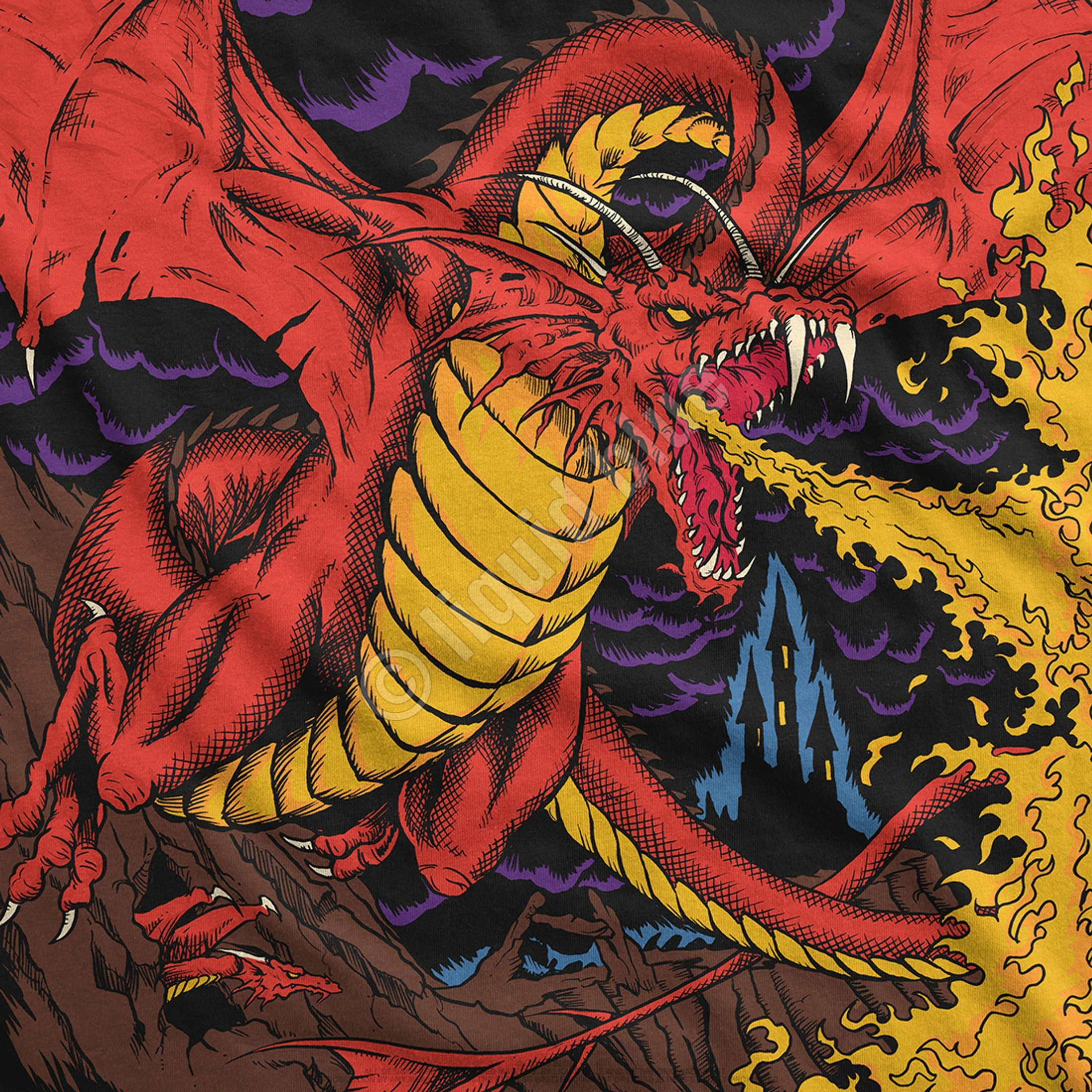 Dragon Black T-Shirt 6 Dragon Black T-Shirt - Image 4