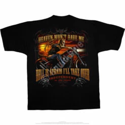 Heaven & Hell Black T-Shirt 7 Heaven & Hell Black T-Shirt -MLB Shop 31796b 06646.1389218389
