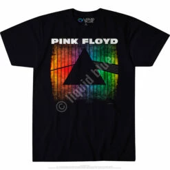 Pink Floyd Dark Side Silhouette Black Athletic T-Shirt -MLB Shop 31808f 00843.1488401313