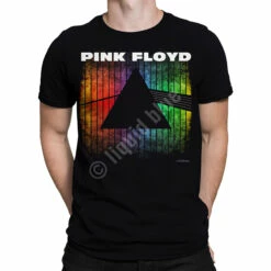 Pink Floyd Dark Side Silhouette Black Athletic T-Shirt -MLB Shop 31808f body 81966.1488401313