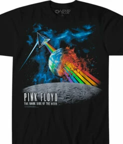 Pink Floyd Rainbow Attack Black T-Shirt