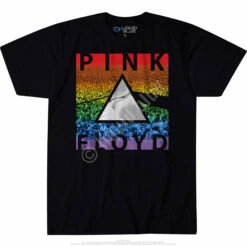 Pink Floyd Rainbow Prism Black T-Shirt 8 Pink Floyd Rainbow Prism Black T-Shirt -MLB Shop 31824f 86967.1488401270