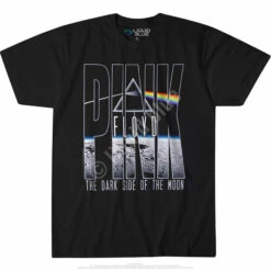 Pink Floyd Dark Side Orbit Black T-Shirt -MLB Shop 31834f 75086.1488396778