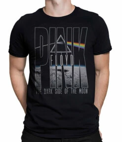 Pink Floyd Dark Side Orbit Black T-Shirt
