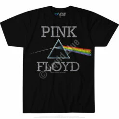 Pink Floyd Dark Side Classic Black Athletic T-Shirt -MLB Shop 31838f 03928.1669348781