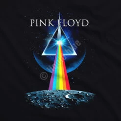 Pink Floyd Dark Side Invasion Black T-Shirt -MLB Shop 31849f artwork 83114.1488396602