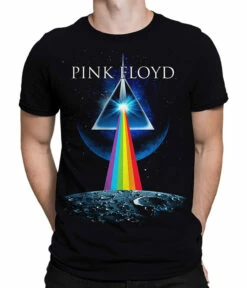 Pink Floyd Dark Side Invasion Black T-Shirt