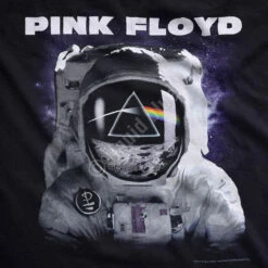 Pink Floyd Spaceman Black T-Shirt -MLB Shop 31850f artwork 20319.1488396622
