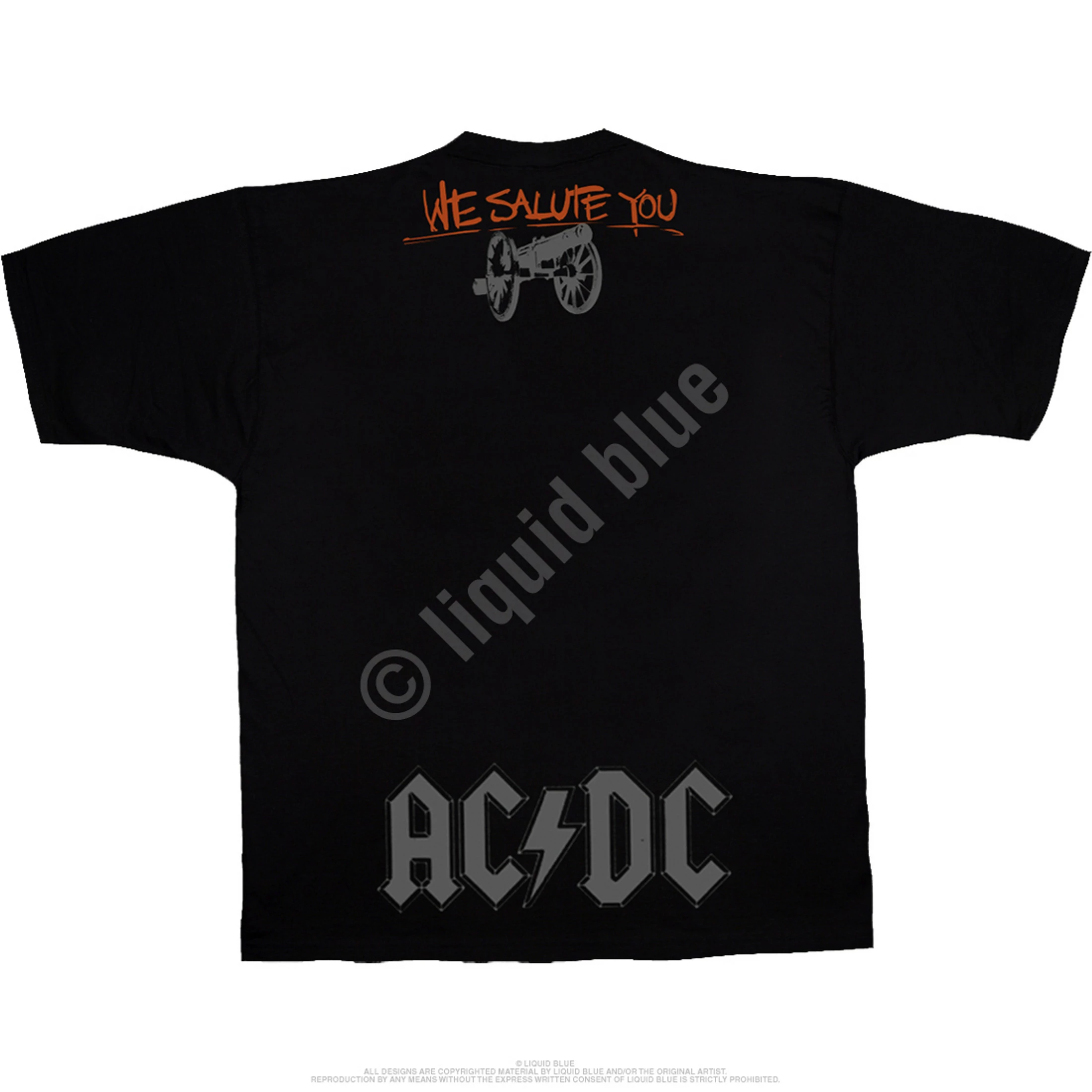 For Those About To Rock Black T-Shirt 5 For Those About To Rock Black T-Shirt - Image 3