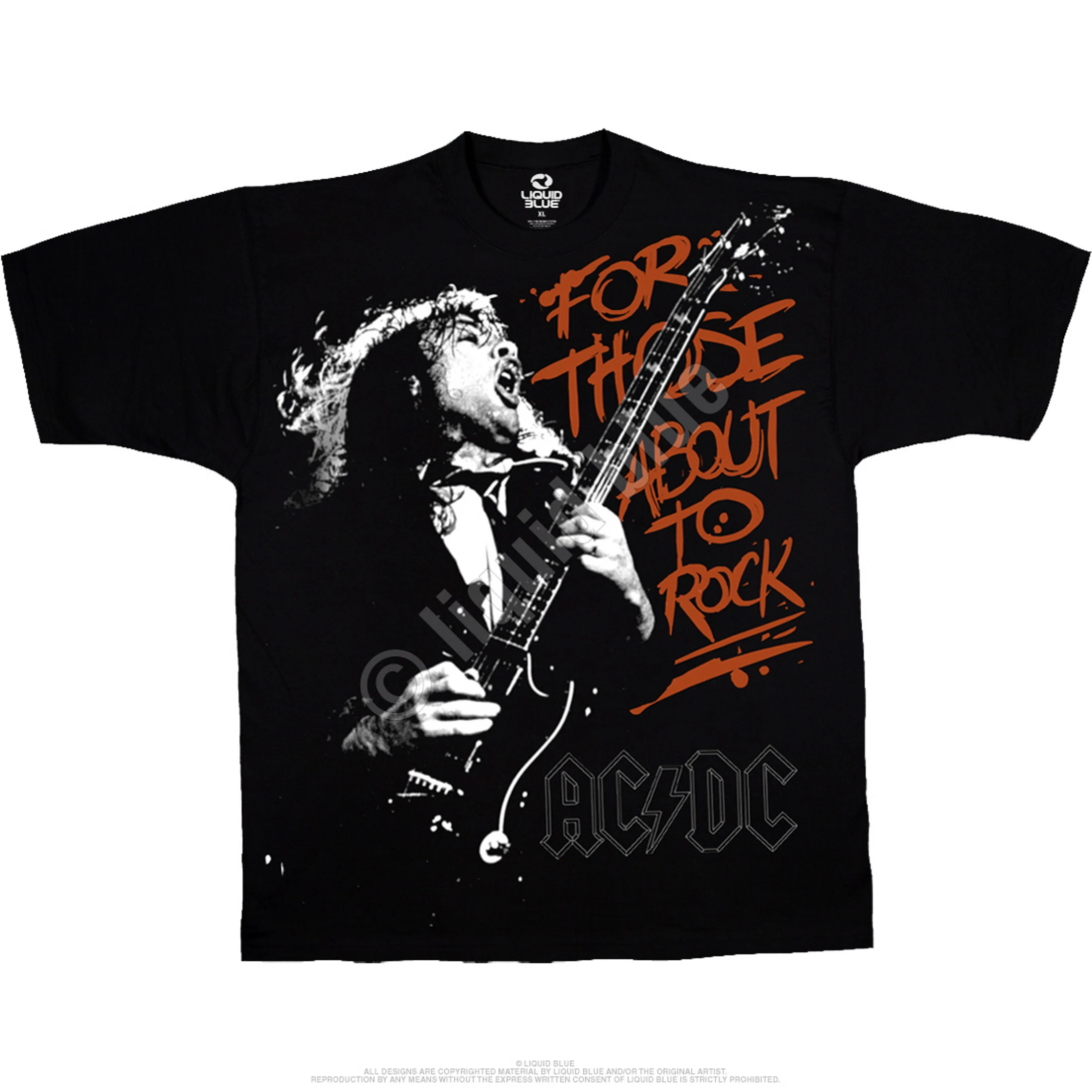 For Those About To Rock Black T-Shirt 4 For Those About To Rock Black T-Shirt - Image 2