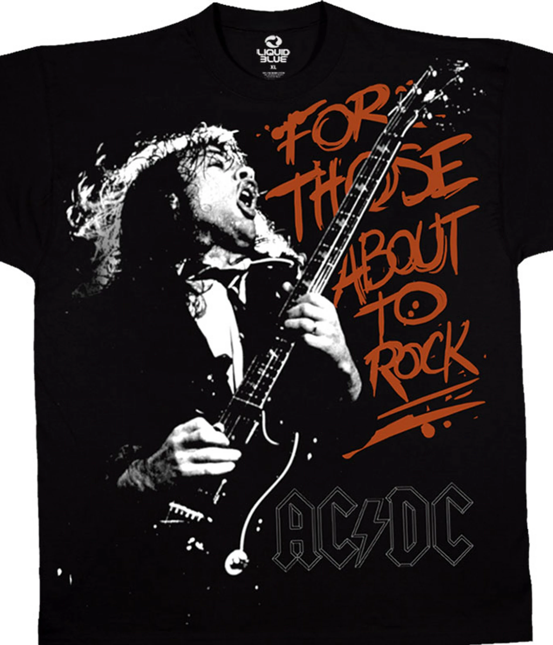 For Those About To Rock Black T-Shirt 3 For Those About To Rock Black T-Shirt
