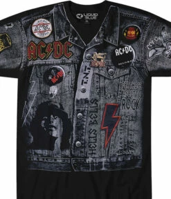 MLB Shop 19 AC/DC Jacket Black T-Shirt