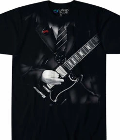 Angus Young Black T-Shirt