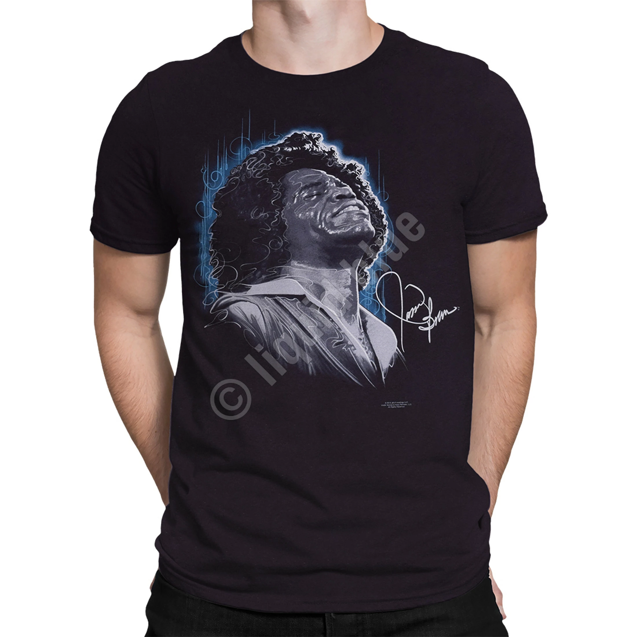 Godfather Of Soul Black Athletic T-Shirt 4 Godfather Of Soul Black Athletic T-Shirt - Image 2