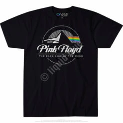 Pink Floyd Dark Side Graphic Black T-Shirt -MLB Shop 31884f 53166.1488396818