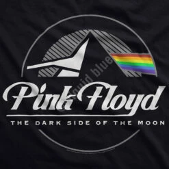 Pink Floyd Dark Side Graphic Black T-Shirt -MLB Shop 31884f artwork 89644.1488396818