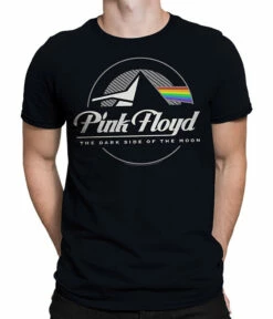 Pink Floyd Dark Side Graphic Black T-Shirt