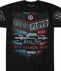 Pink Floyd WYWH Released 1975 Black T-Shirt
