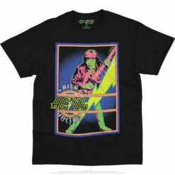 High Voltage Blacklight Black T-Shirt 6 High Voltage Blacklight Black T-Shirt -MLB Shop 31914f 50272.1562622236