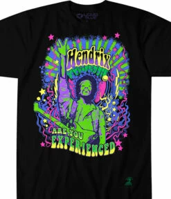 Are You Experienced Black Athletic T-Shirt