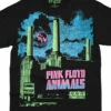 Pink Floyd Animals Blacklight Black T-Shirt -MLB Shop 31925f 08495.1569264533