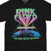 Pink Floyd Dark Side Blacklight Black T-Shirt -MLB Shop 31928f 58267.1569264533