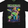 Guitar Blacklight Black T-Shirt -MLB Shop 31932f 58906.1569264534