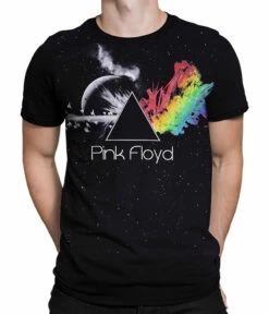 Pink Floyd Any Colour You Like Black Athletic T-Shirt