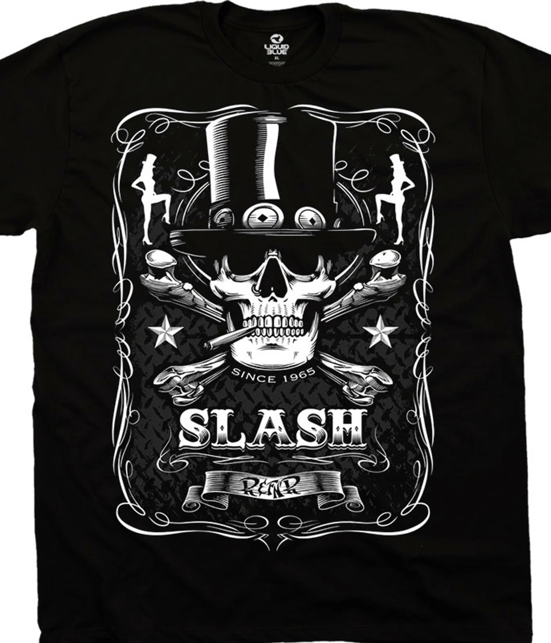 Bottle Of Slash Black Athletic T-Shirt 3 Bottle Of Slash Black Athletic T-Shirt