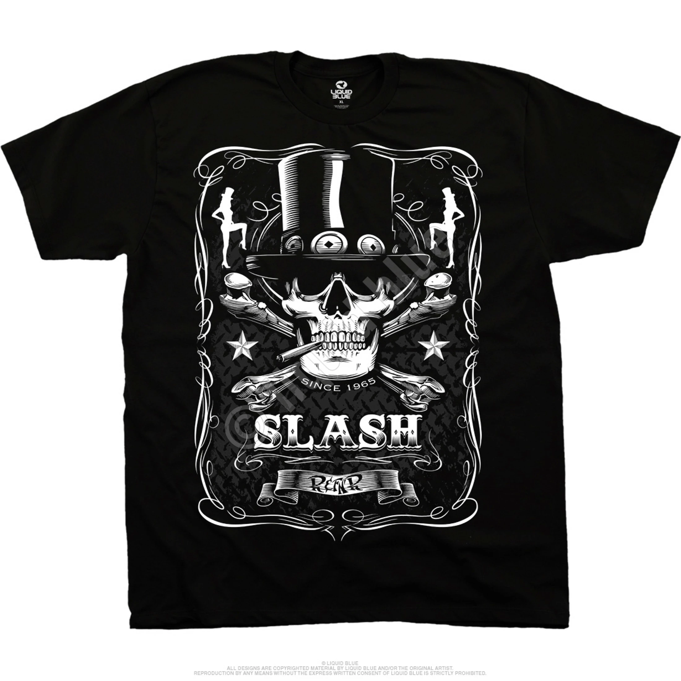 Bottle Of Slash Black Athletic T-Shirt 4 Bottle Of Slash Black Athletic T-Shirt - Image 2