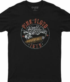 Pink Floyd Gravy Train Black Athletic T-Shirt