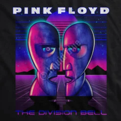 Pink Floyd Division Bell Vaporwave Black T-Shirt -MLB Shop 31961f artwork 84676.1638221370