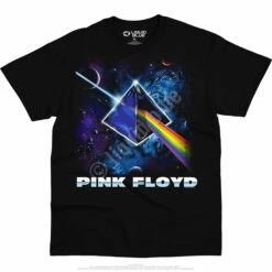 Pink Floyd Cosmic Prism Black T-Shirt -MLB Shop 31963f 92628.1677871486