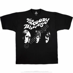 Moody Blues Silhouette Black T-Shirt -MLB Shop 31965f 77165.1389218511