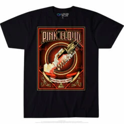 Pink Floyd Wish You Were Here Black T-Shirt -MLB Shop 31976f 20014.1628103889