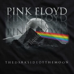 Pink Floyd Pyramid Spectrum Black T-Shirt -MLB Shop 31979f artwork 90927.1488396633