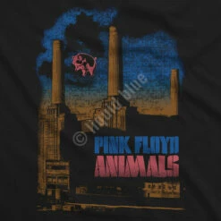 Pink Floyd Pig Stain Black Athletic T-Shirt -MLB Shop 31980f artwork 69173.1556140467