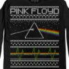 Pink Floyd Dark Side Xmas Sweater Black Long Sleeve T-Shirt -MLB Shop 32811f 11000.1569264538