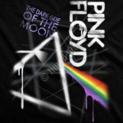 Pink Floyd Dark Side Graffiti Black Long Sleeve T-Shirt -MLB Shop 32978f artwork 47552.1488396705