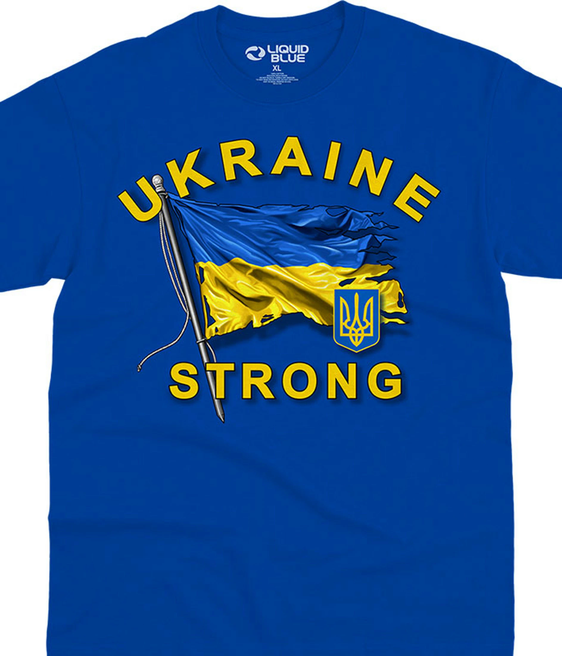 Ukraine Strong Royal T-Shirt 3 Ukraine Strong Royal T-Shirt
