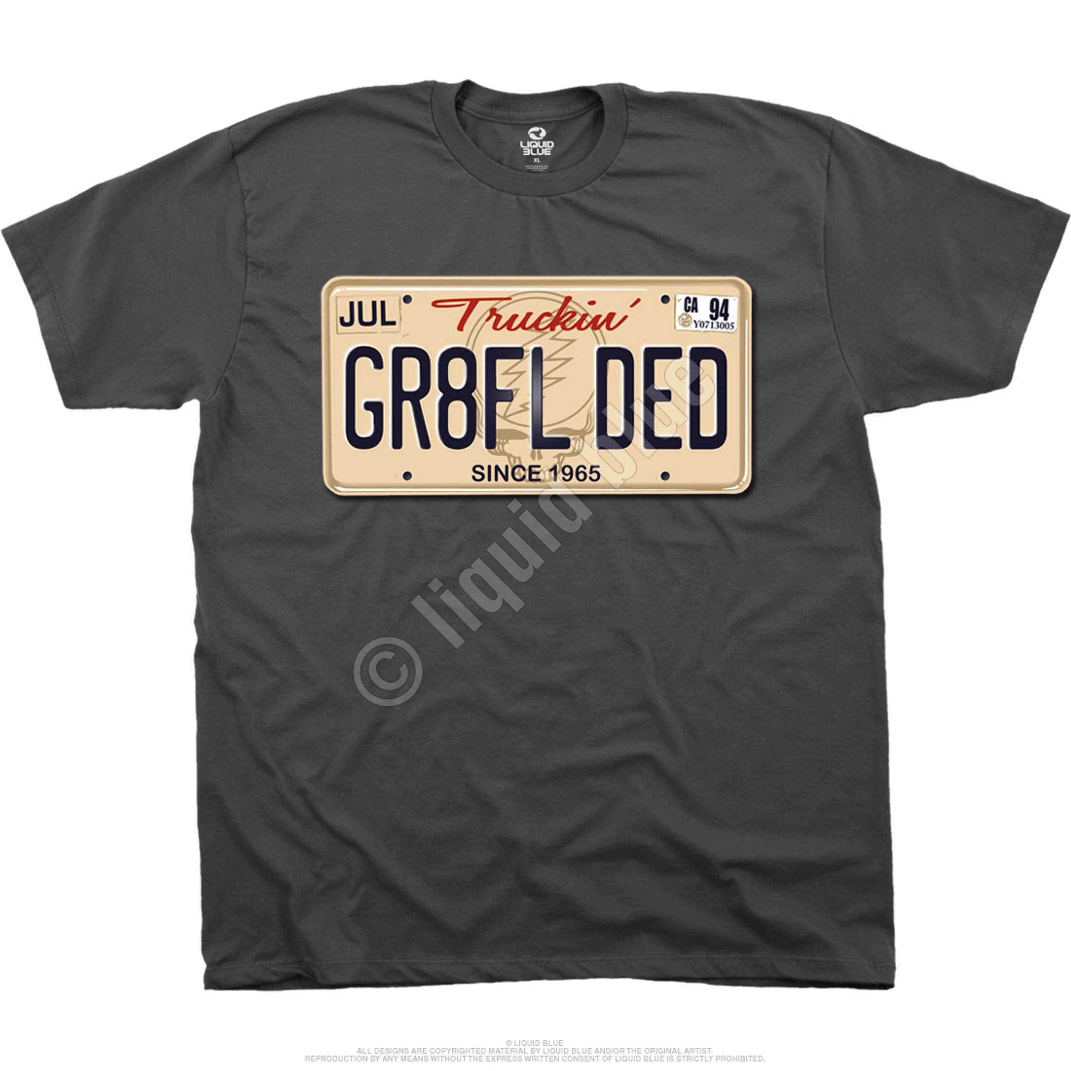 Gr8fl Ded Grey T-Shirt 4 Gr8fl Ded Grey T-Shirt - Image 2