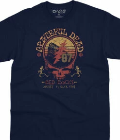 Red Rocks 87 Navy T-Shirt