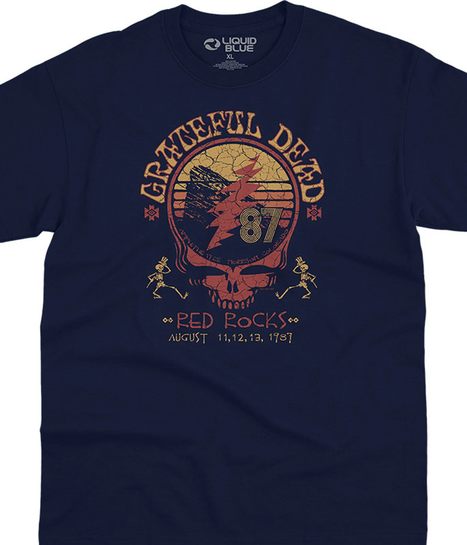 Red Rocks 87 Navy T-Shirt 3 Red Rocks 87 Navy T-Shirt